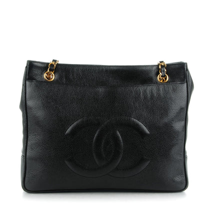 Chanel Caviar CC Shoulder Bag Black 1 of 9