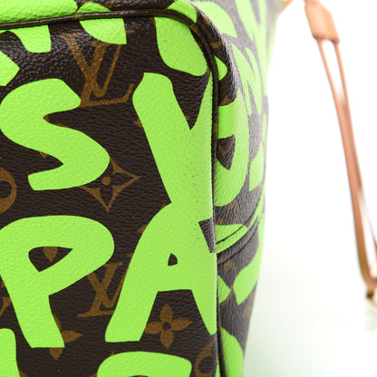 Louis Vuitton Monogram Graffiti Neverfull GM Green 10 of 10