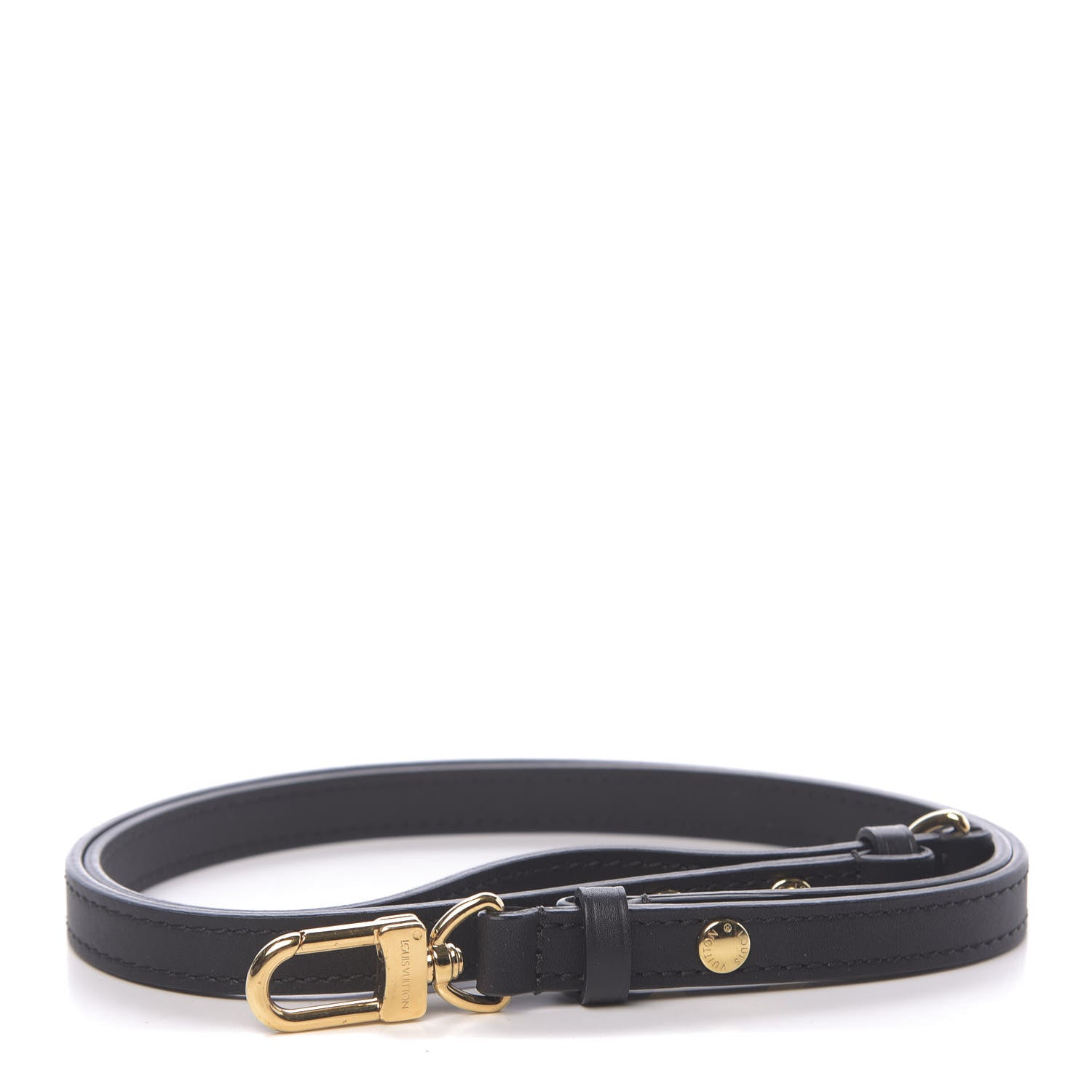 Louis Vuitton Calfskin Neo Noe Shoulder Strap Black 1 of 3