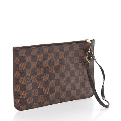 Louis Vuitton Damier Ebene Neverfull MM GM Pochette 2 of 5