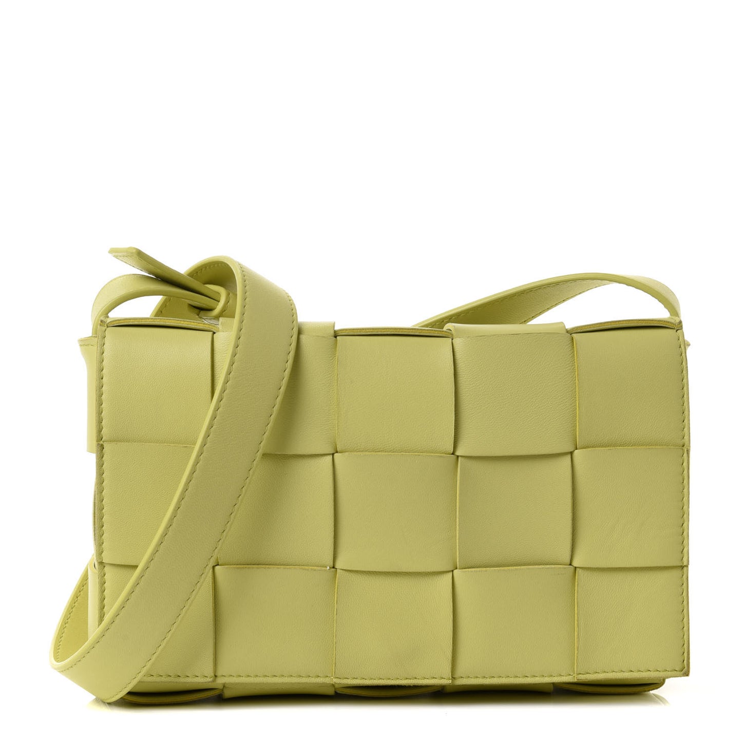 Nappa Maxi Intreccio Cassette Bag Segrass
