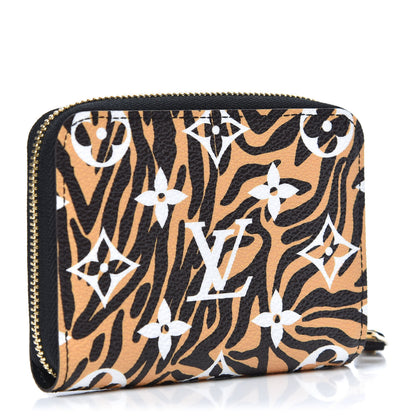 Louis Vuitton Monogram Giant Jungle Zippy Coin Purse Black 3 of 7