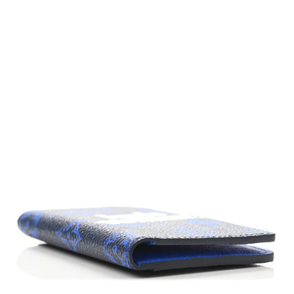 Louis Vuitton Vintage Monogram Everyday LV Pocket Organizer Blue 3 of 4