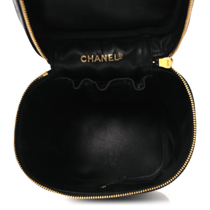 Chanel Caviar Vanity Cosmetic Case Black 5 of 14