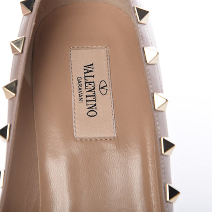 Valentino Garavani Calfskin Rockstud 85mm Pumps 39.5 Poudre 7 of 9
