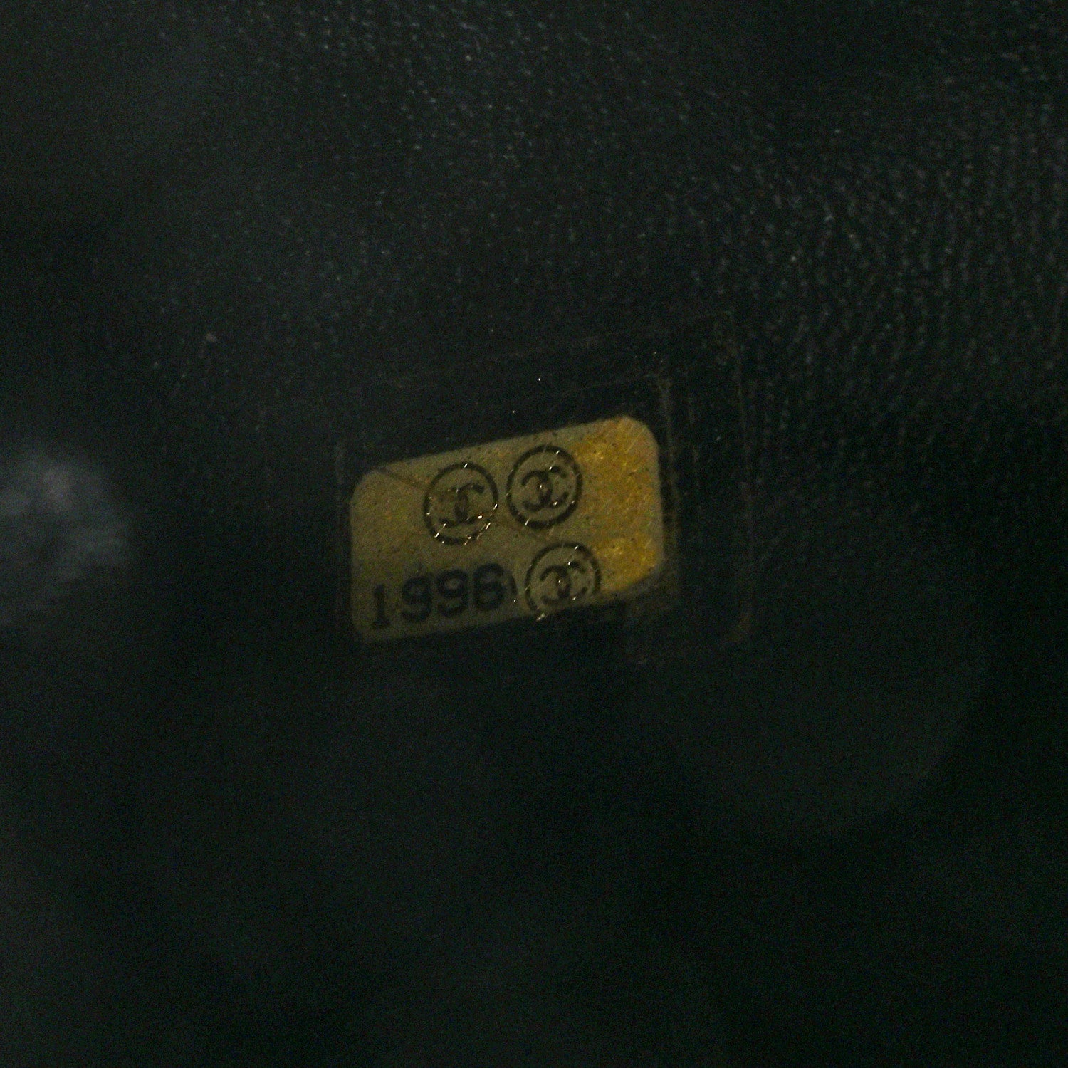 Chanel Lambskin Quilted Timeless Clutch Black 8 of 8
