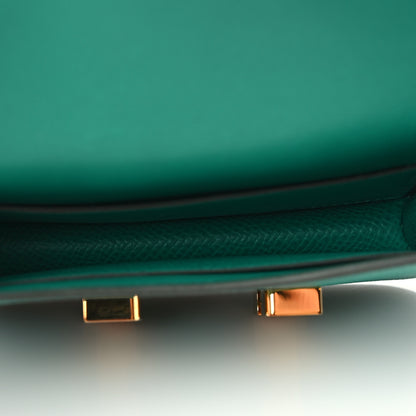 Hermes Epsom Constance Slim Wallet Vert Jade 6 of 9