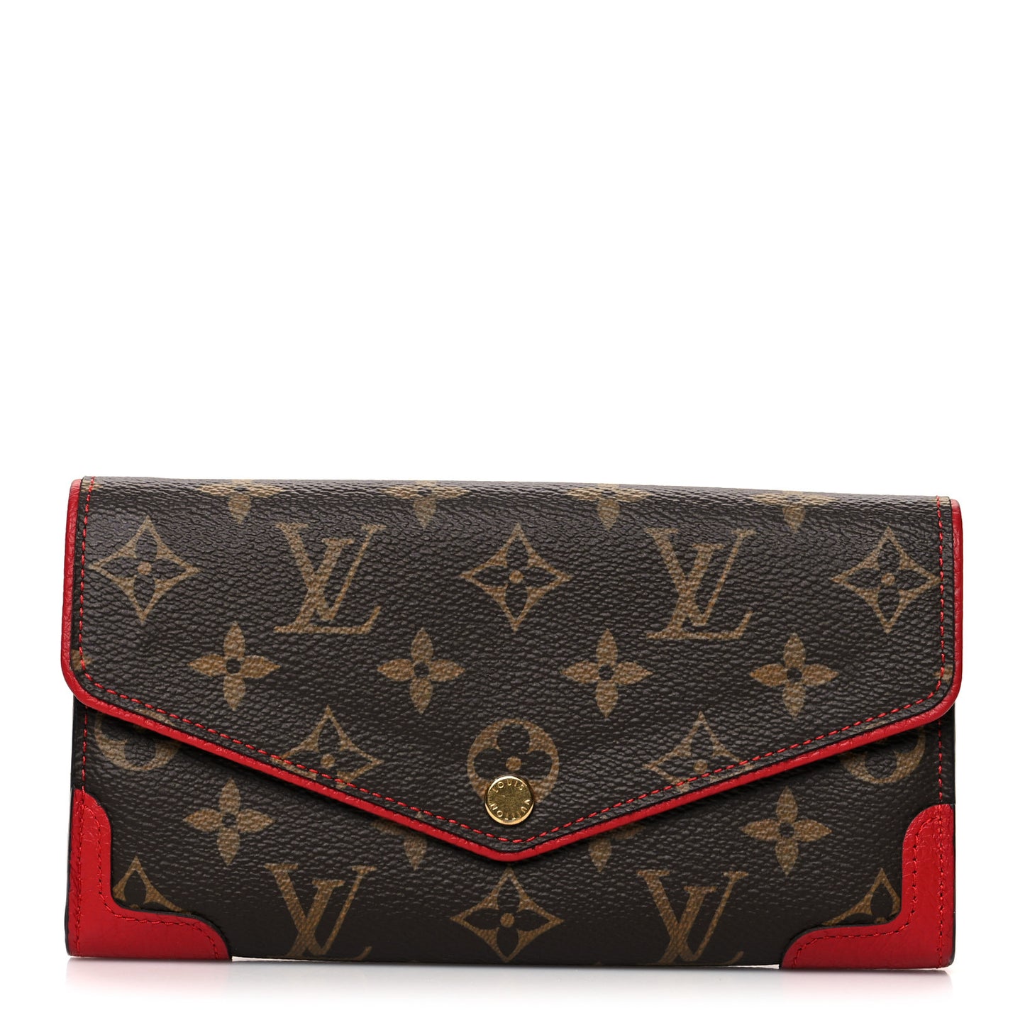 Monogram Sarah Retiro Wallet Cherry