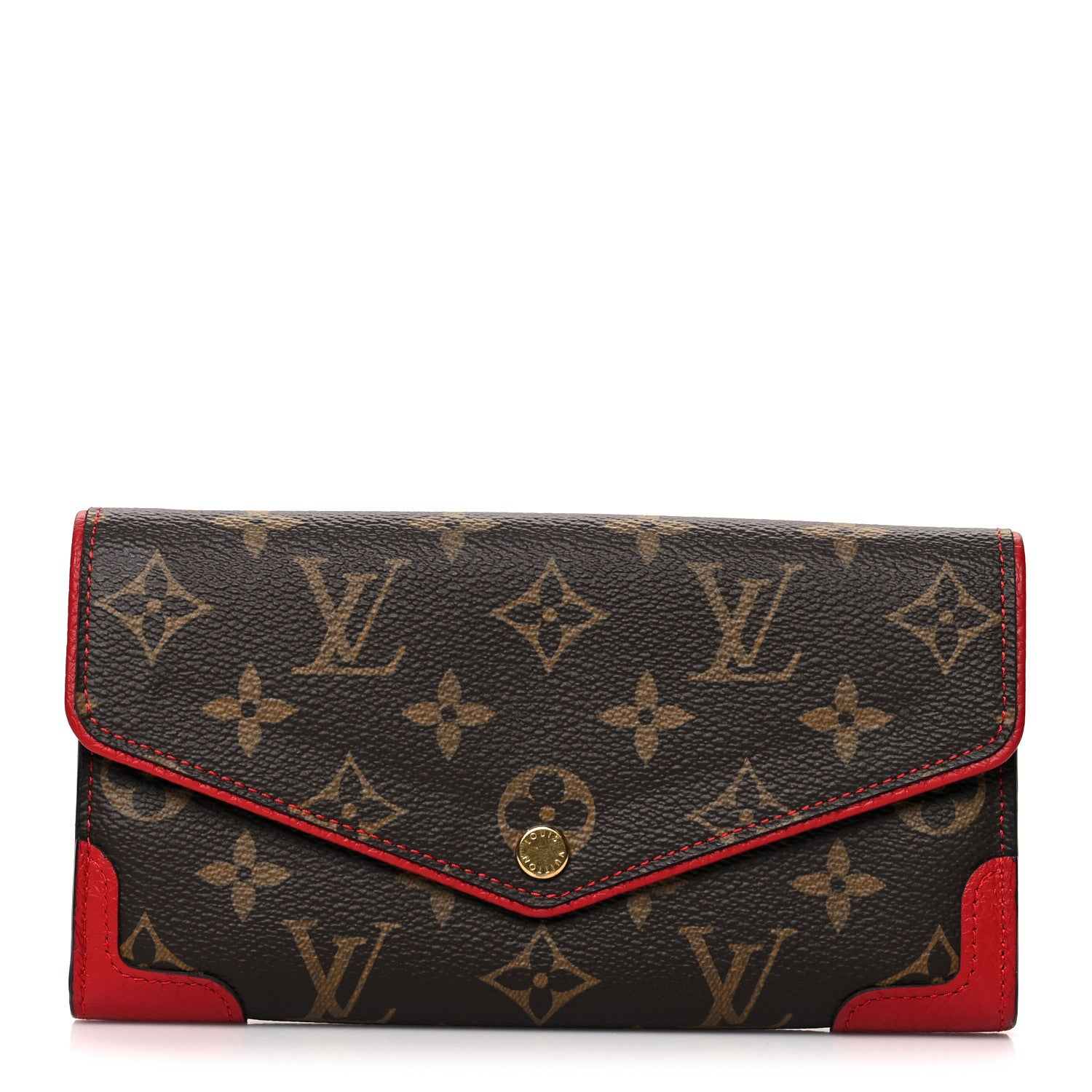 Louis Vuitton Monogram Sarah Retiro Wallet Cherry 1 of 9