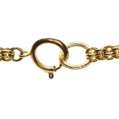 Chanel CC Pendant Chain Necklace Gold 5 of 6