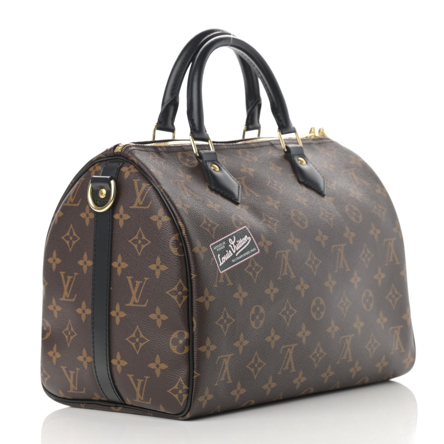 Monogram My World Tour Speedy Bandouliere 30 Black