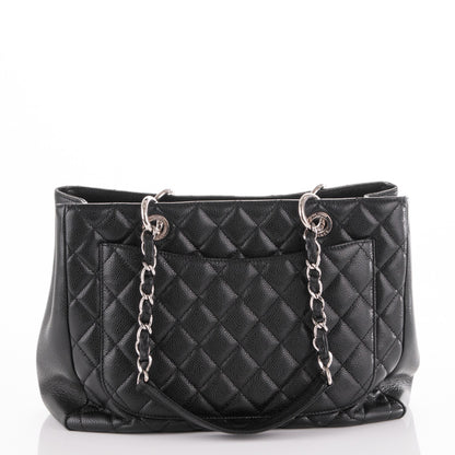 Chanel Caviar Quilted Grand Shopping Tote GST Black 9 of 9