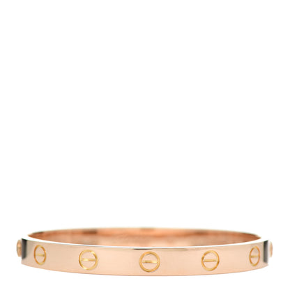 Cartier 18K Pink Gold LOVE Bracelet 16 1 of 6