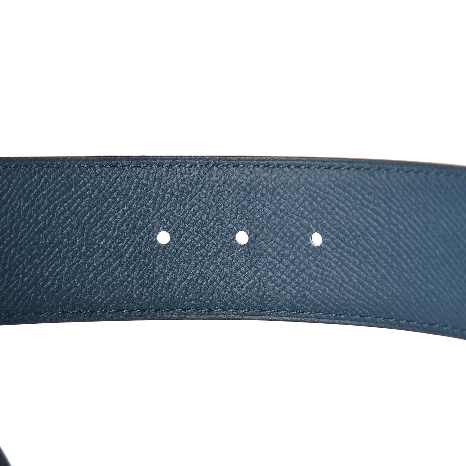 Hermes Box Epsom 42mm Reversible Belt Strap 95 Black Colvert 5 of 8