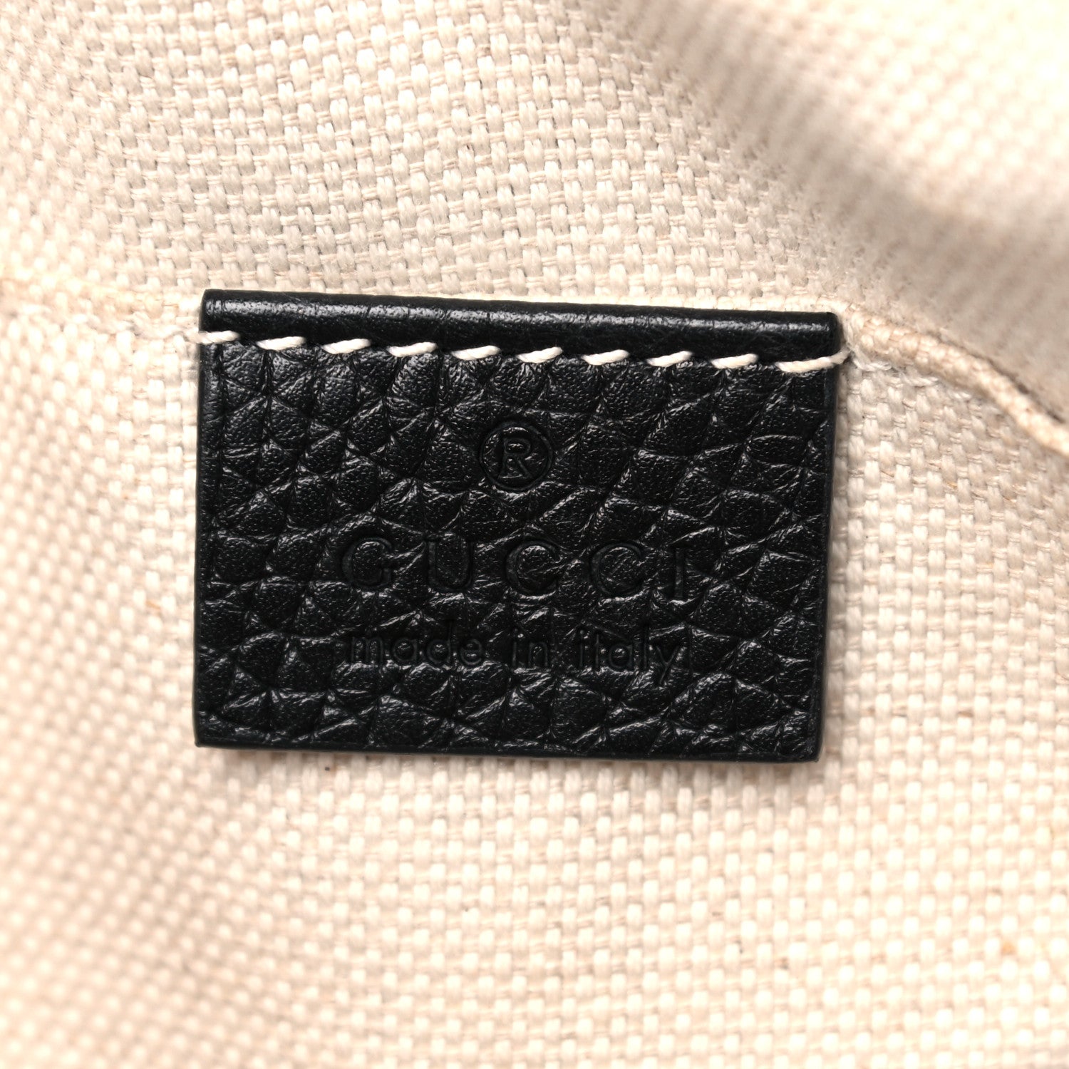 Gucci Pebbled Calfskin Small Soho Disco Bag Black 6 of 11