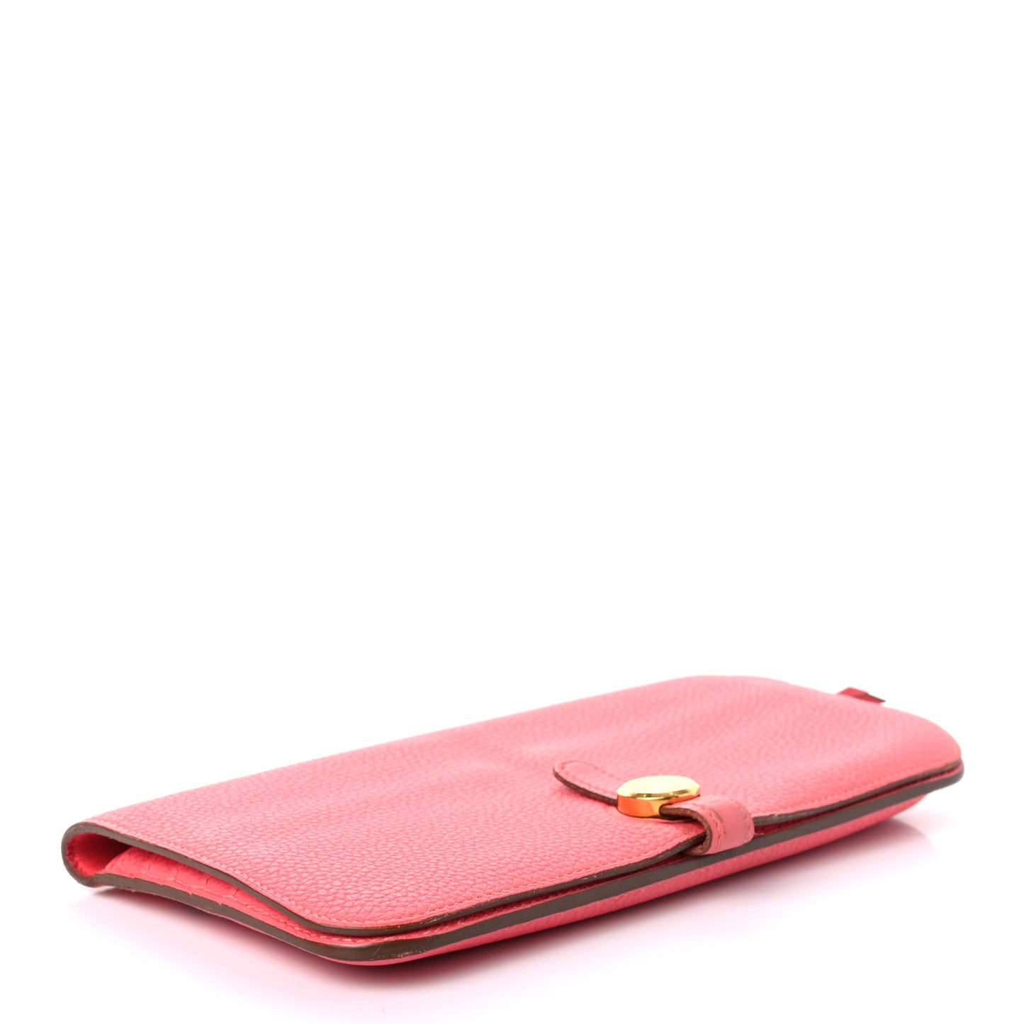 Togo Dogon Recto Wallet Rose Lipstick