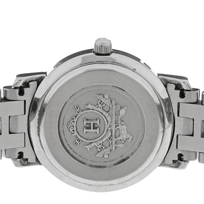 Hermes Stainless Steel 24mm Clipper Quartz Watch Gold 4 of 4