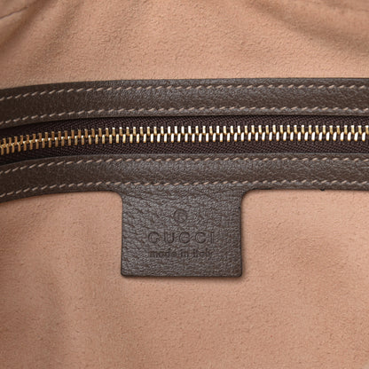 Gucci GG Supreme Monogram Web Small Ophidia Shoulder Bag Brown 6 of 9