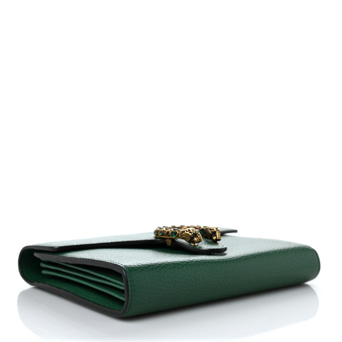 Calfskin Mini Dionysus Chain Wallet Emerald