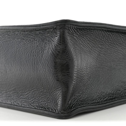 Chanel Shiny Aged Calfskin North South Shopping Bag Black 10 of 10
