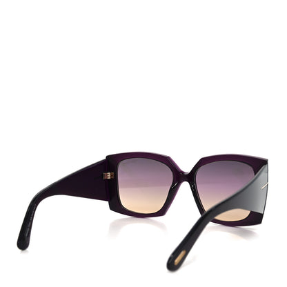 Tom Ford Acetate Jacquetta Sunglasses TF921 Purple 4 of 7
