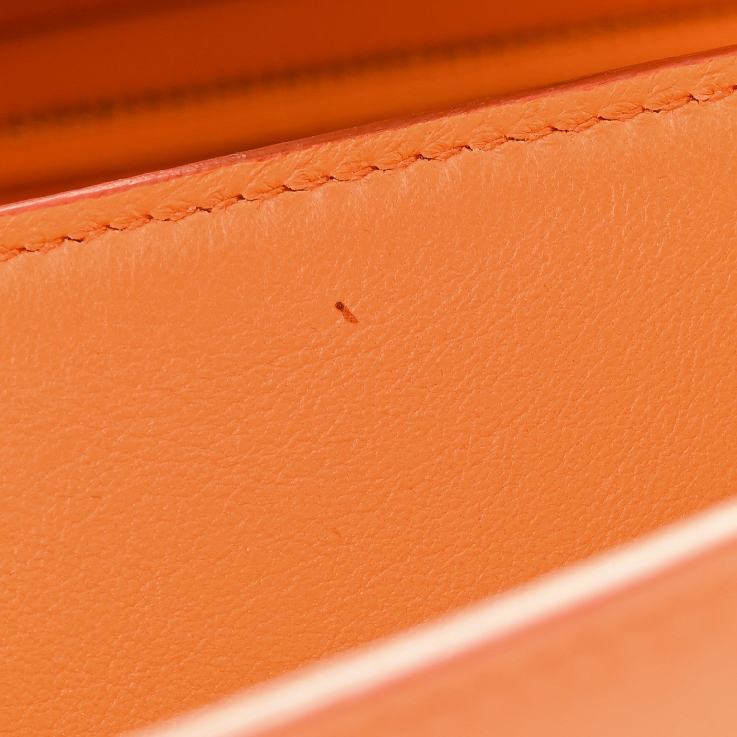 Celine Box Calfskin Medium Classic Box Flap Bag Orange 12 of 12