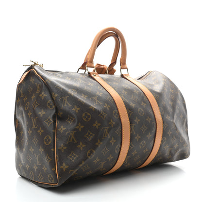 Louis Vuitton Monogram Keepall 45 4 of 11