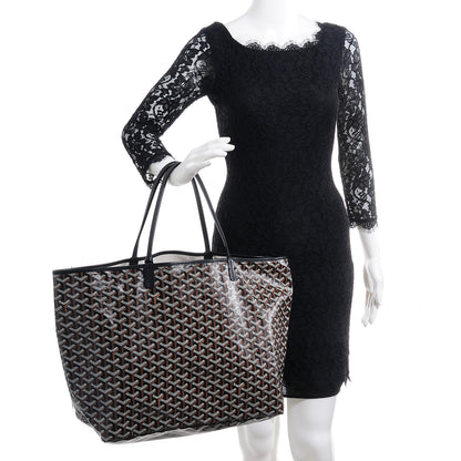 Goyard Goyardine Saint Louis GM Black 2 of 9