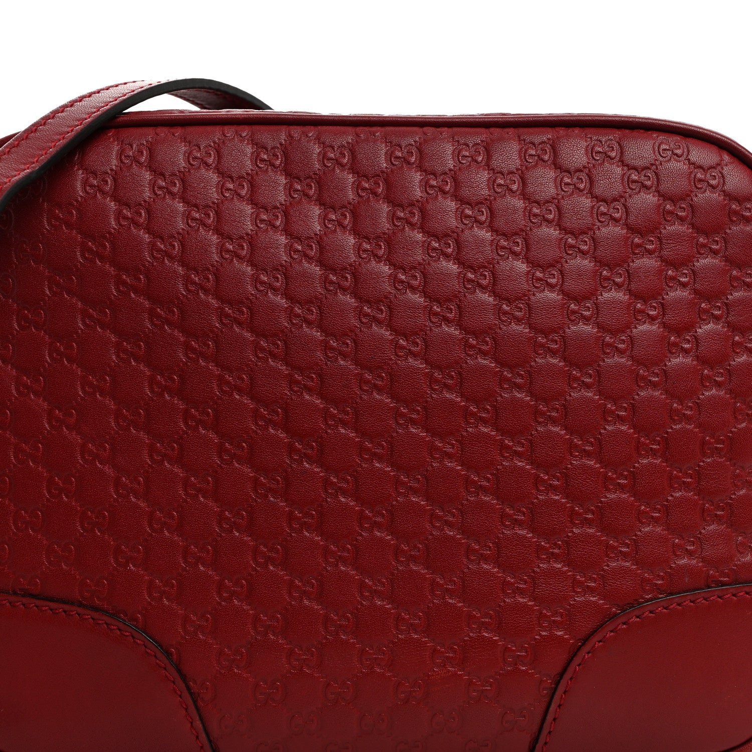 Gucci Microguccissima Mini Bree Messenger Bag Red 8 of 11