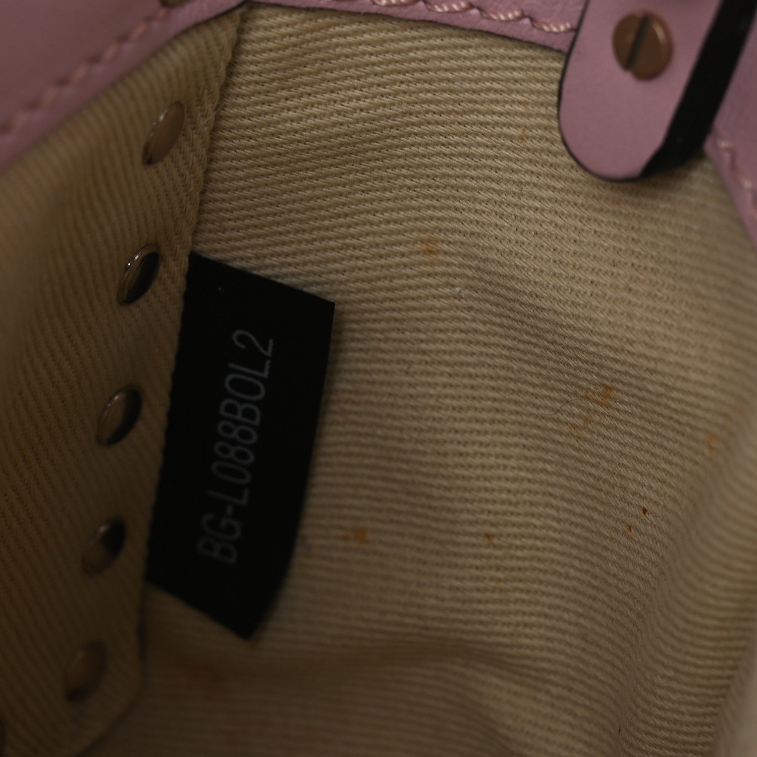 Valentino Garavani Vitello Mini Rockstud Tote Water Rose 11 of 12