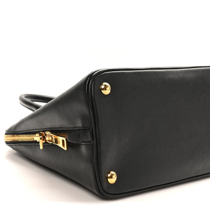 Prada Saffiano Lux Medium Promenade Tote Black 8 of 9