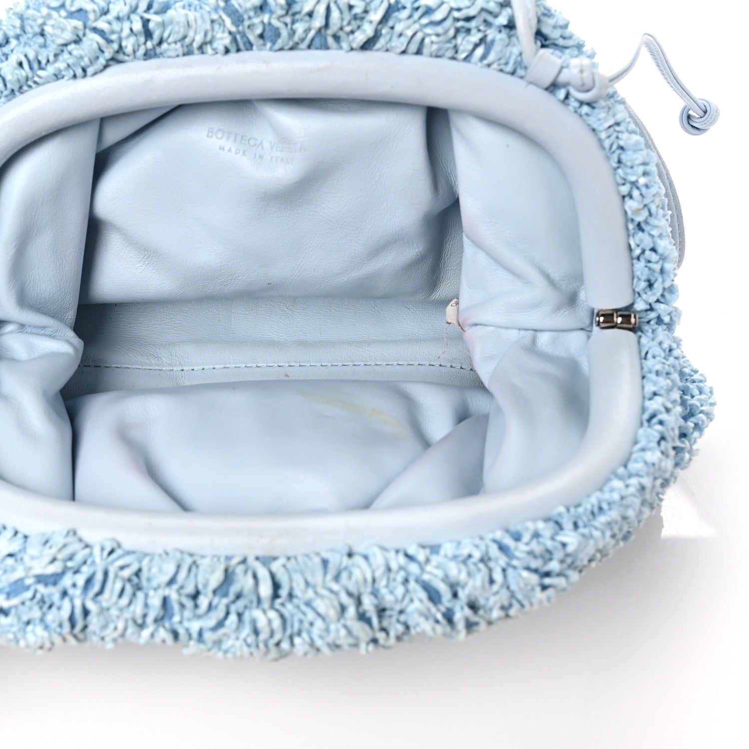 Bottega Veneta Boucle Curly Raffia The Mini Pouch Bubble 5 of 10