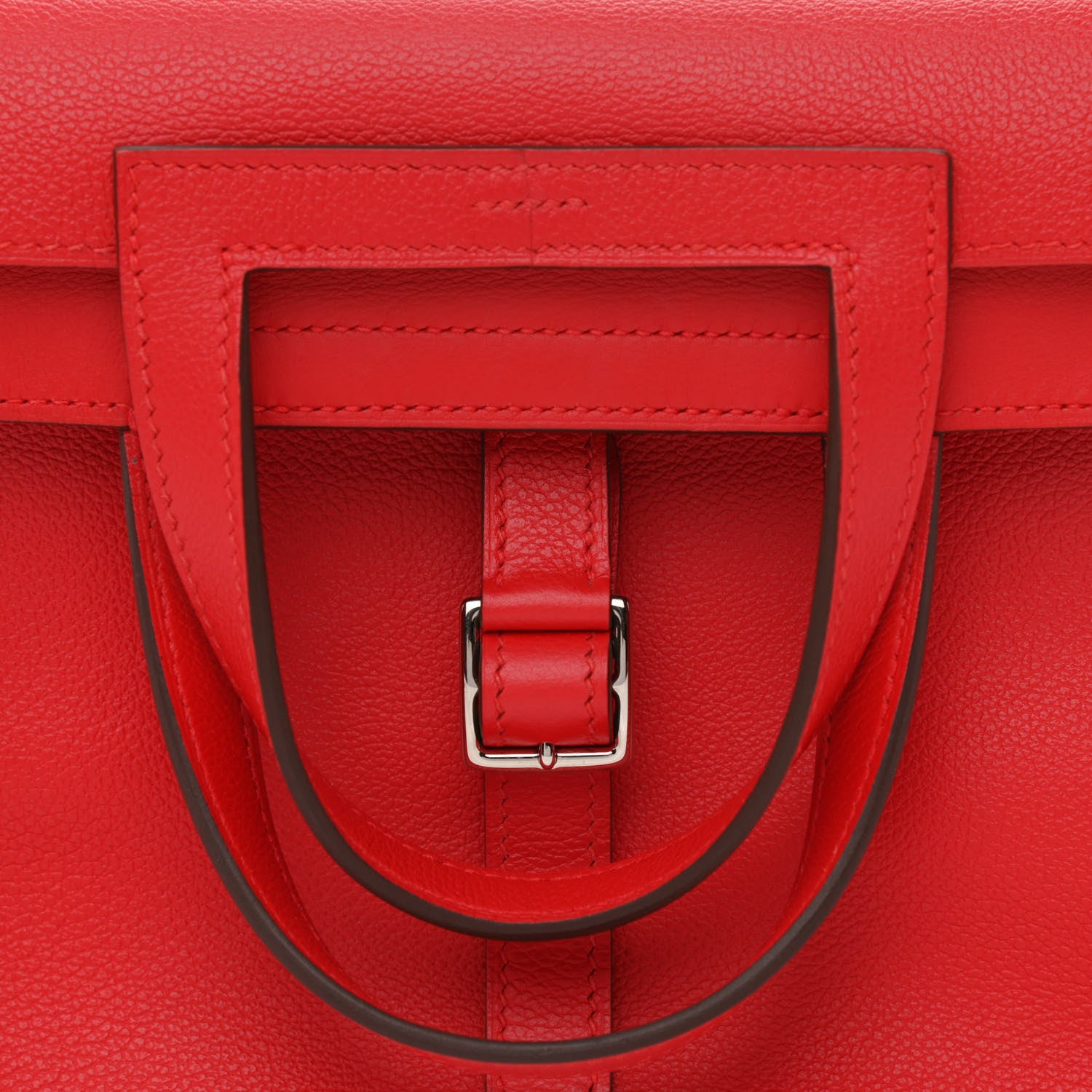 Hermes Evercolor Halzan 25 Rouge De Coeur 8 of 11