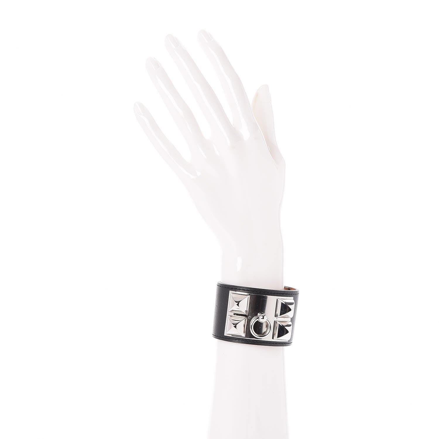 Hermes Chamonix Collier de Chien CDC Bracelet S Black 2 of 5