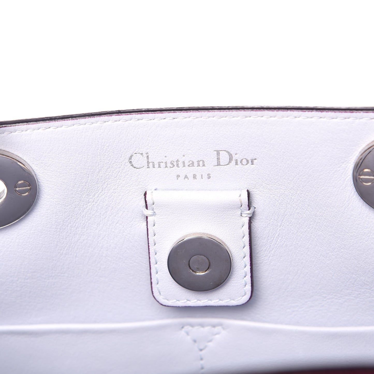 Calfskin Medium Diorissimo Bag Toxic Purple