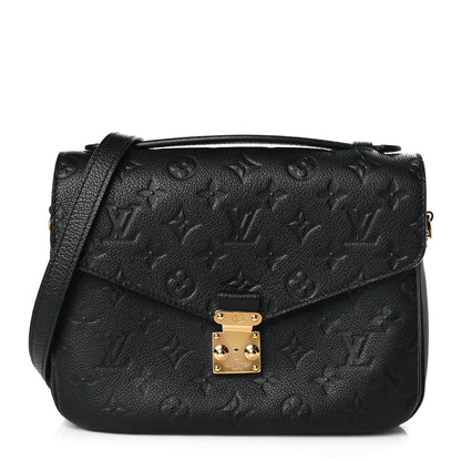 Louis Vuitton Empreinte Pochette Metis Black 1 of 9
