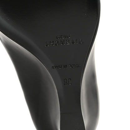 Givenchy Calfskin G Lock 80mm Wedge Low Boots 38 Black 7 of 10