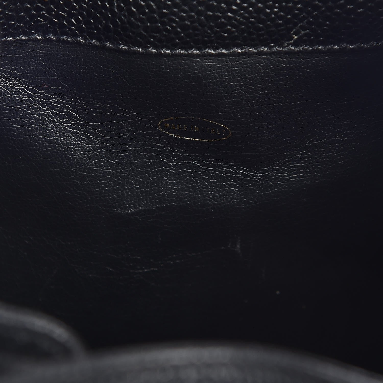 Chanel Caviar CC Drawstring Shoulder Bag Black 8 of 10