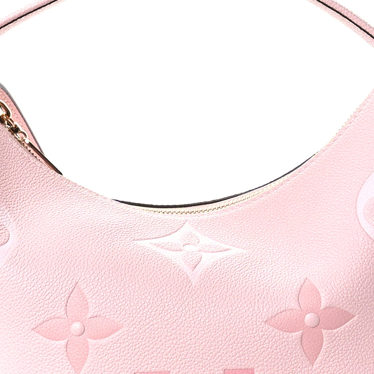 Louis Vuitton Empreinte Monogram Giant By The Pool Marshmallow Hobo PM Bouton De Rose 7 of 9