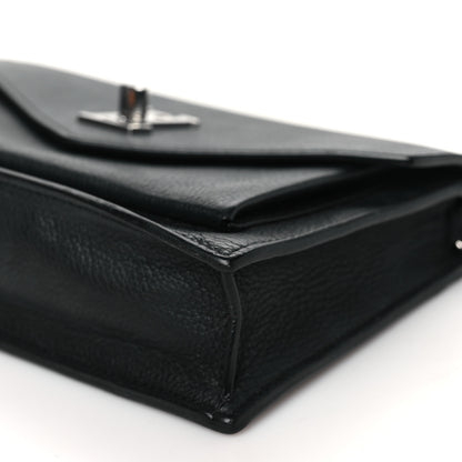 Louis Vuitton Soft Calfskin My Lockme Pochette Black 9 of 12