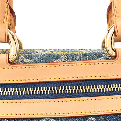 Louis Vuitton Monogram Denim Neo Speedy Blue 7 of 10
