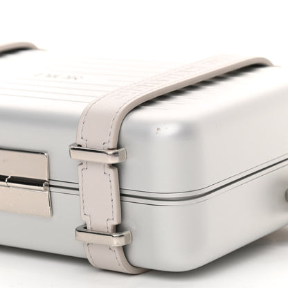 Christian Dior X RIMOWA Aluminum Personal Clutch On Strap Silver 10 of 11