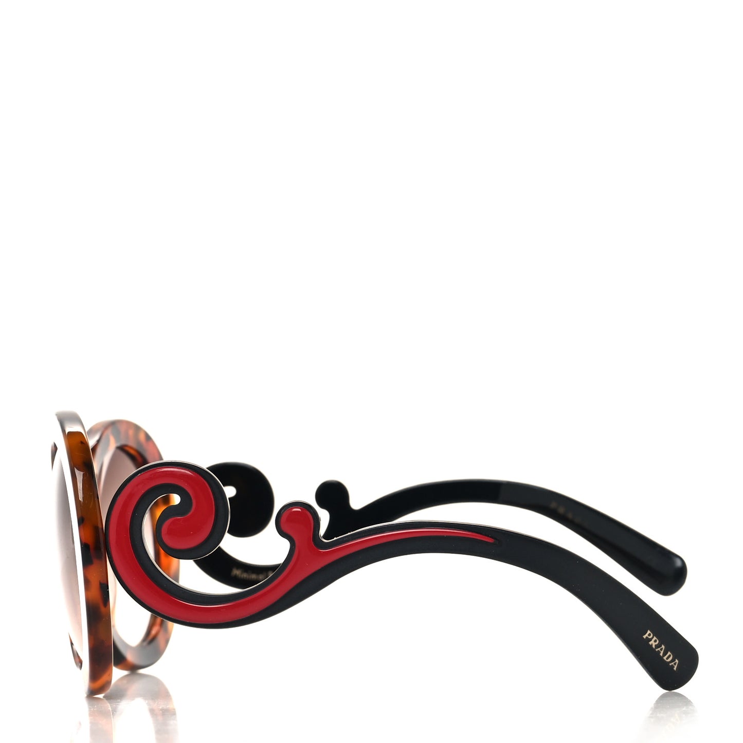 Baroque Sunglasses SPR 08T Tortoise Red Black
