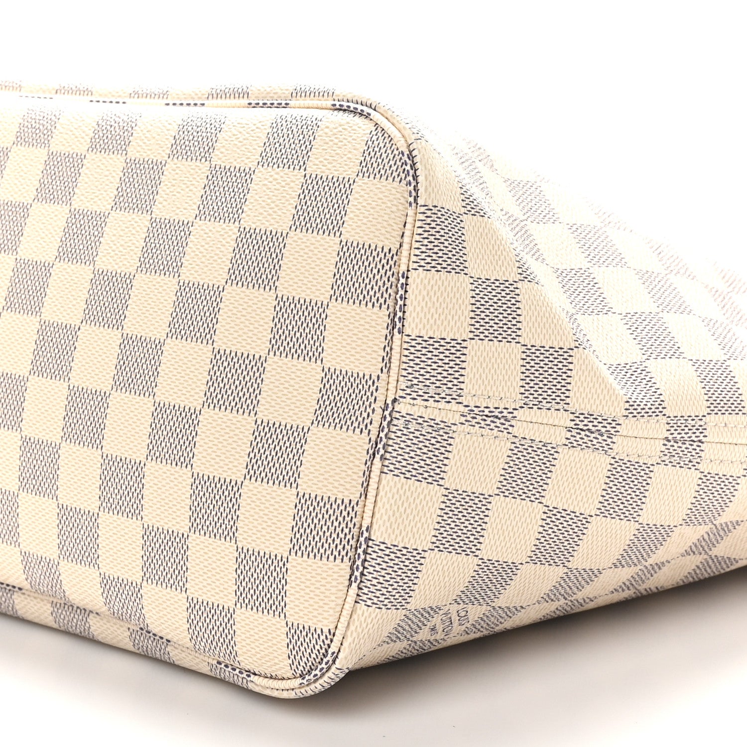 Louis Vuitton Damier Azur Neo Neverfull MM Rose Ballerine 10 of 10
