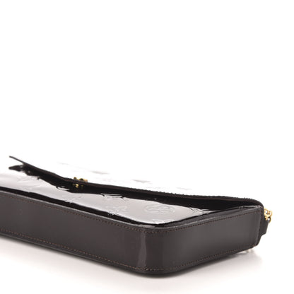 Louis Vuitton Vernis Pochette Felicie Chain Wallet Amarante 9 of 10