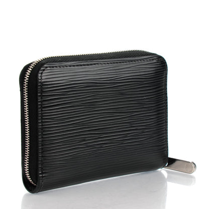 Louis Vuitton Epi Zippy Coin Purse Black 3 of 7