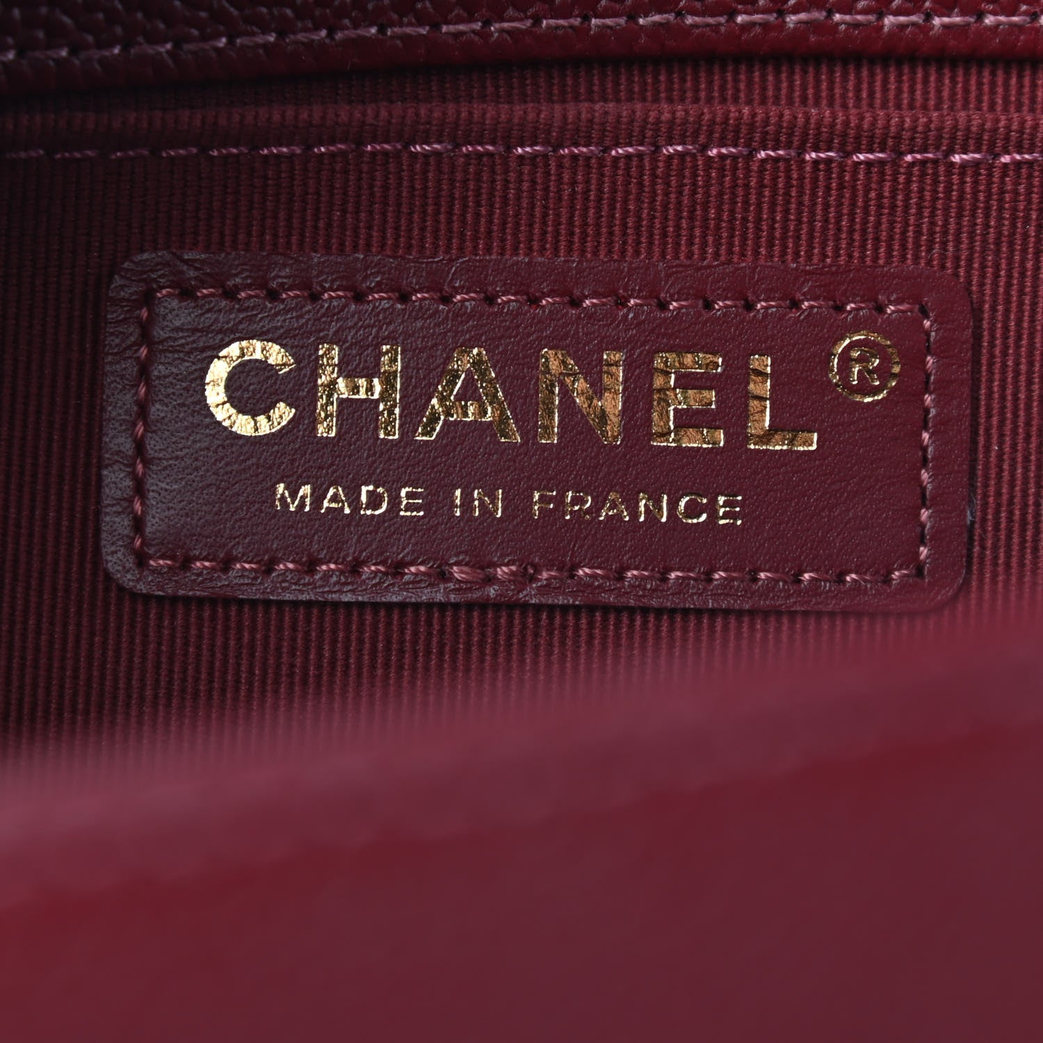 Chanel Caviar Quilted Medium Boy Flap Red 8 of 9