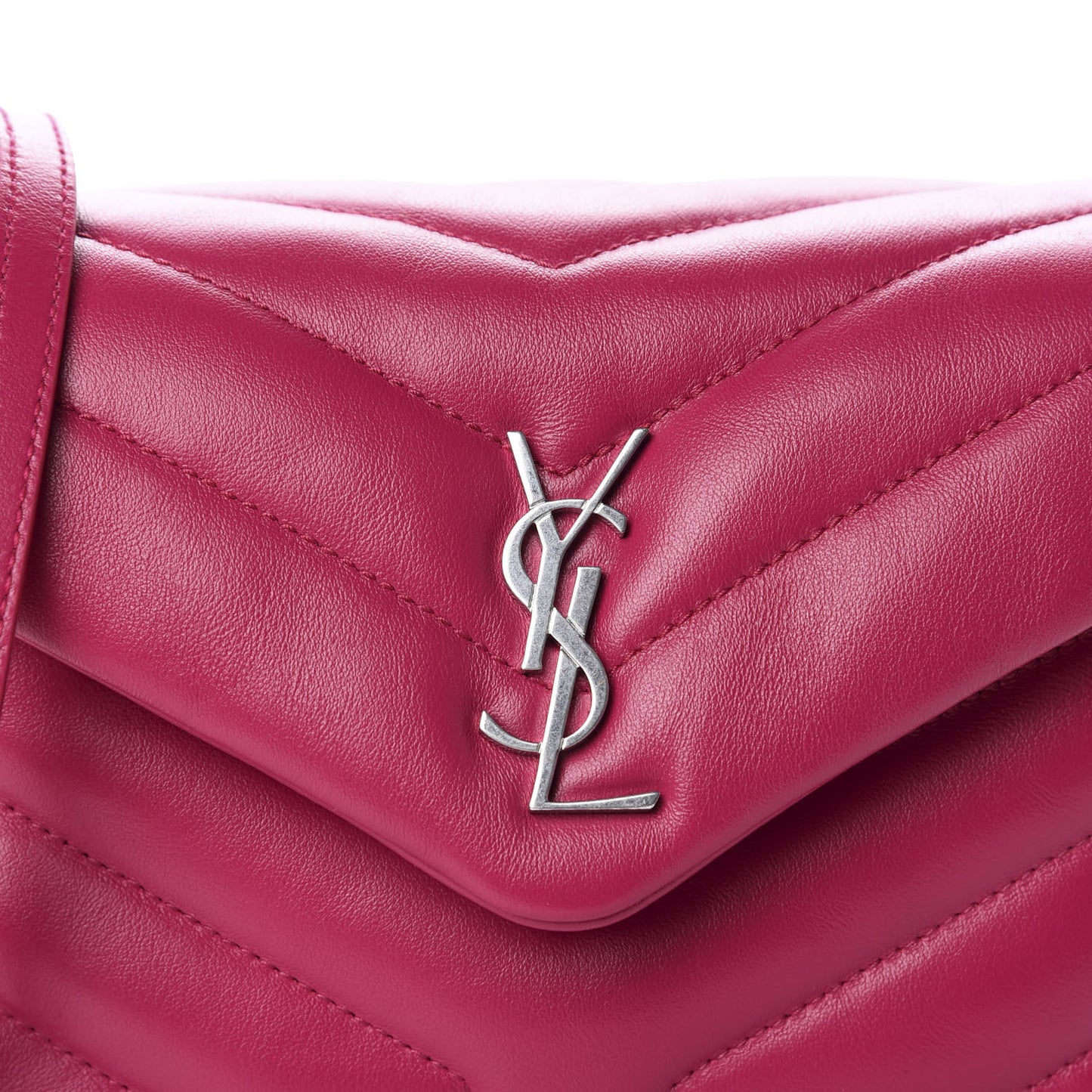 Calfskin Y Quilted Monogram Toy Loulou Crossbody Bag Freesia