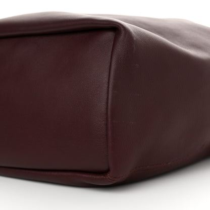 Loewe Buttery Nappa Lambskin Small Squeeze Bag Dark Burgundy 9 of 10