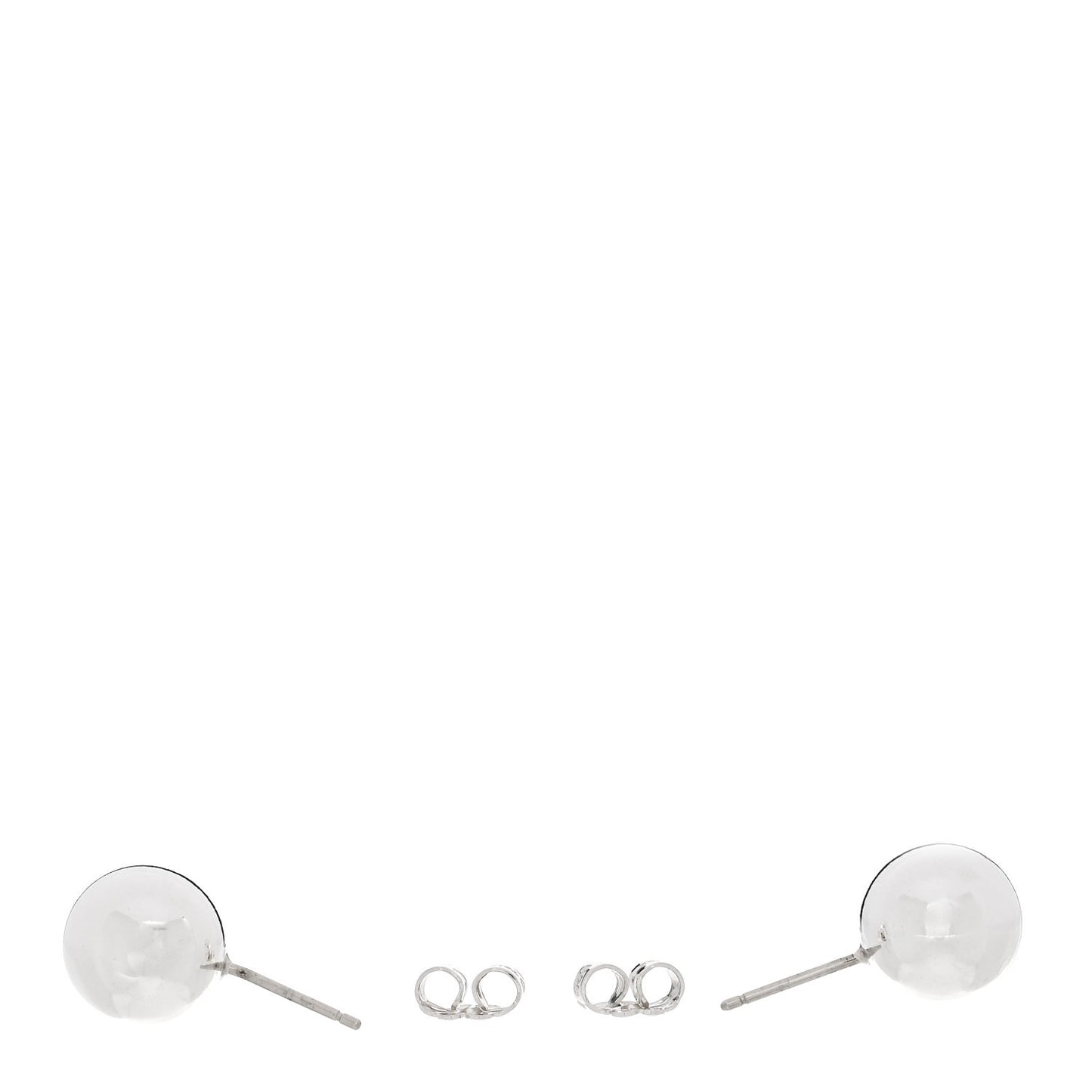 Sterling Silver 10mm HardWear Ball Earrings